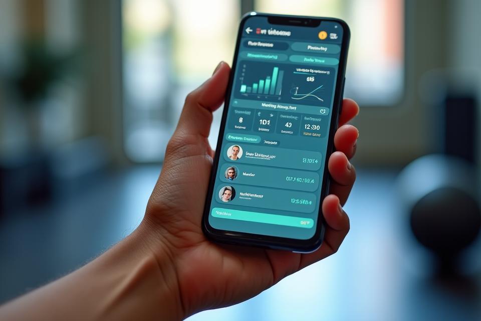 Seguimiento digital de objetivos fitness y progreso